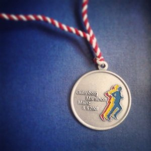 Medaille erster Wettkampf