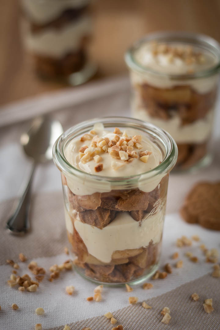 Veganes Bratapfel-Spekulatius-Dessert (nicht nur für Weihnachten!)