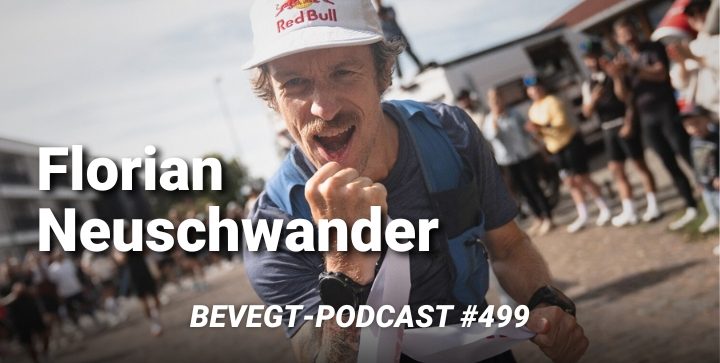 Flo Neuschwander jubelt nach seiner FKT rund um den Bodensee