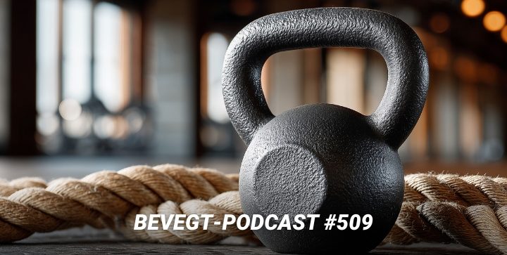 Eine Kettlebell in einem Fitnessstudio