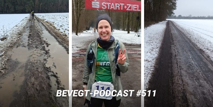 Impressionen vom Rodgau Ultramarathon 2026: Verschneite Wege, Pfützen und Katrin an der Startlinie